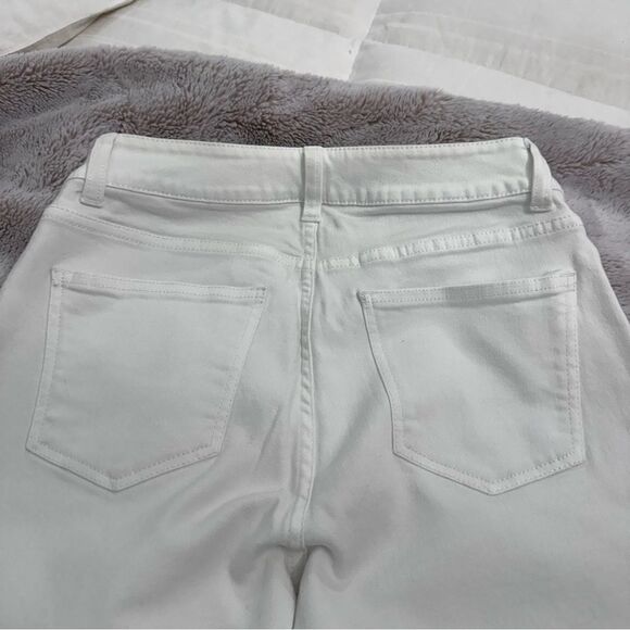 Talbots Heritage Straight White Jeans size 4P - Picture 8 of 12